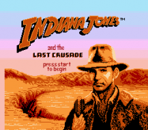 Indiana Jones and the Last Crusade title screenshot